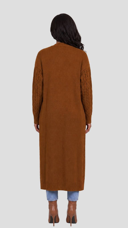 The Fashion Frenzy Maxi Waterfall - Brown