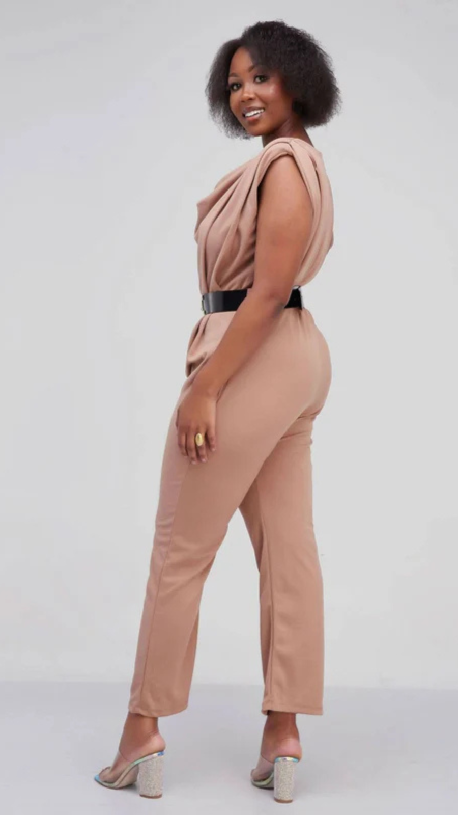 The Fashion Frenzy Inaya Jumpsuit - Khaki