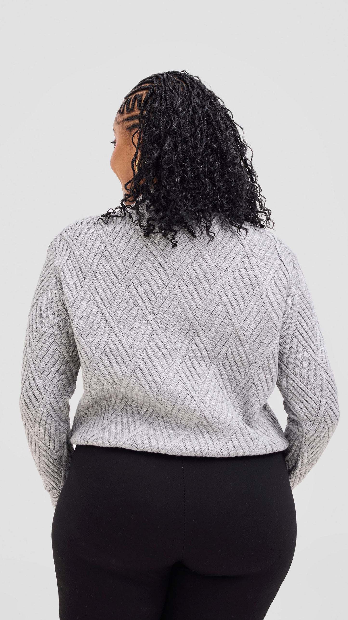 The Fashion Frenzy Button Cardigan Sweater - Grey