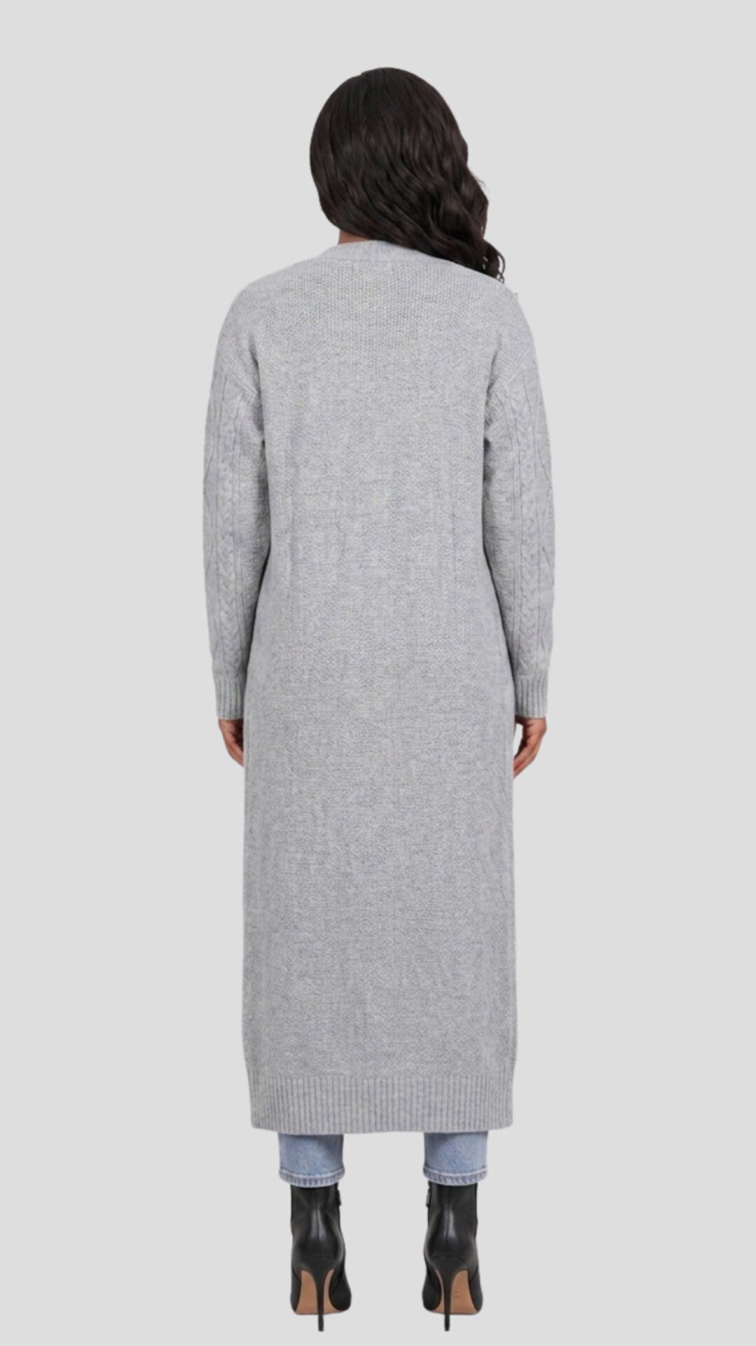 The Fashion Frenzy Maxi Waterfall - Grey