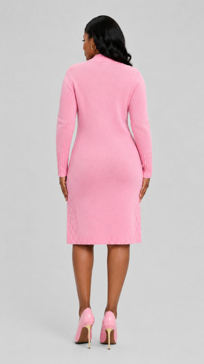 The Fashion Frenzy Waterfall Cardigan - Pink
