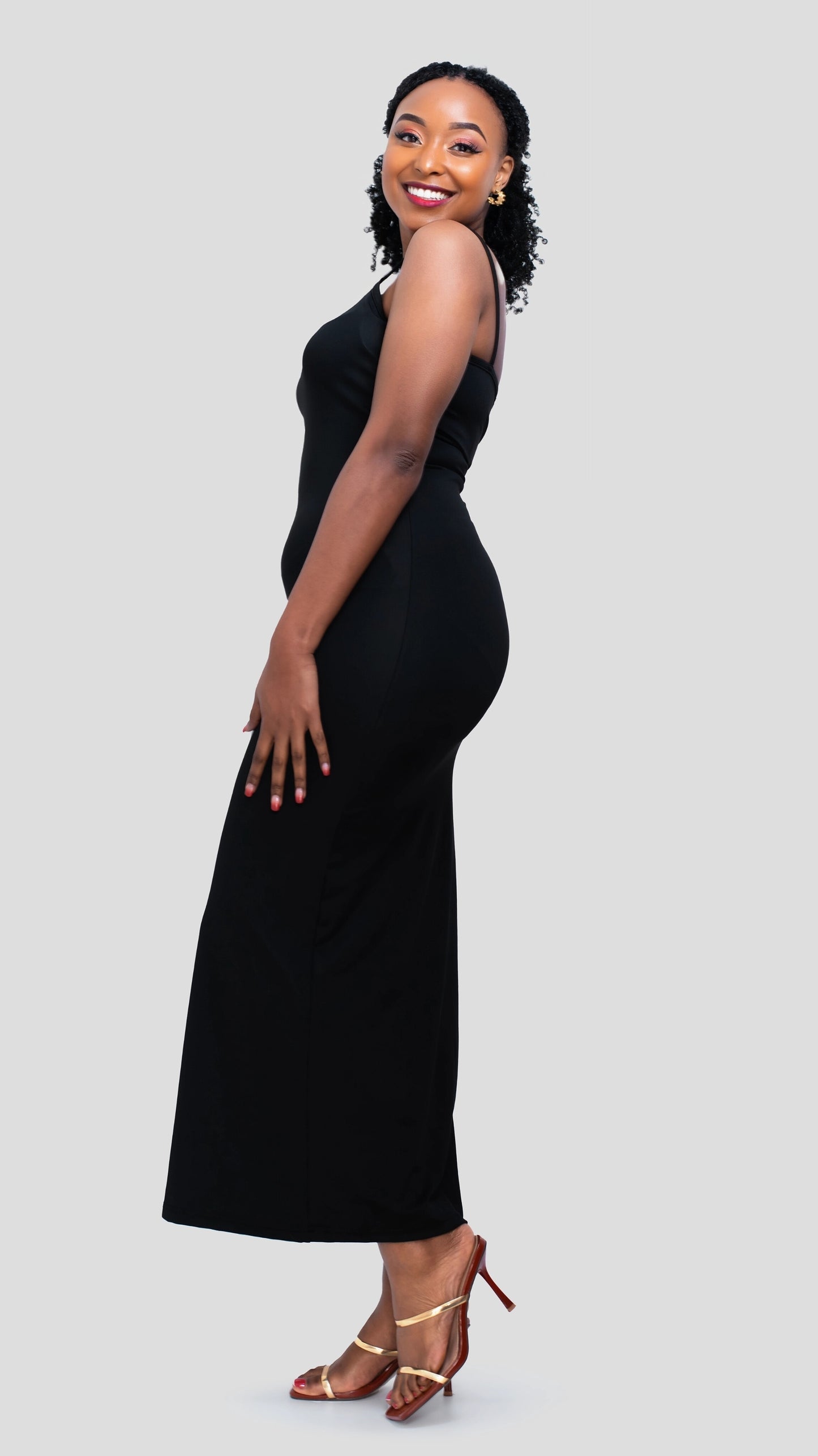 The Fashion Frenzy Luxe Bodycon - Black