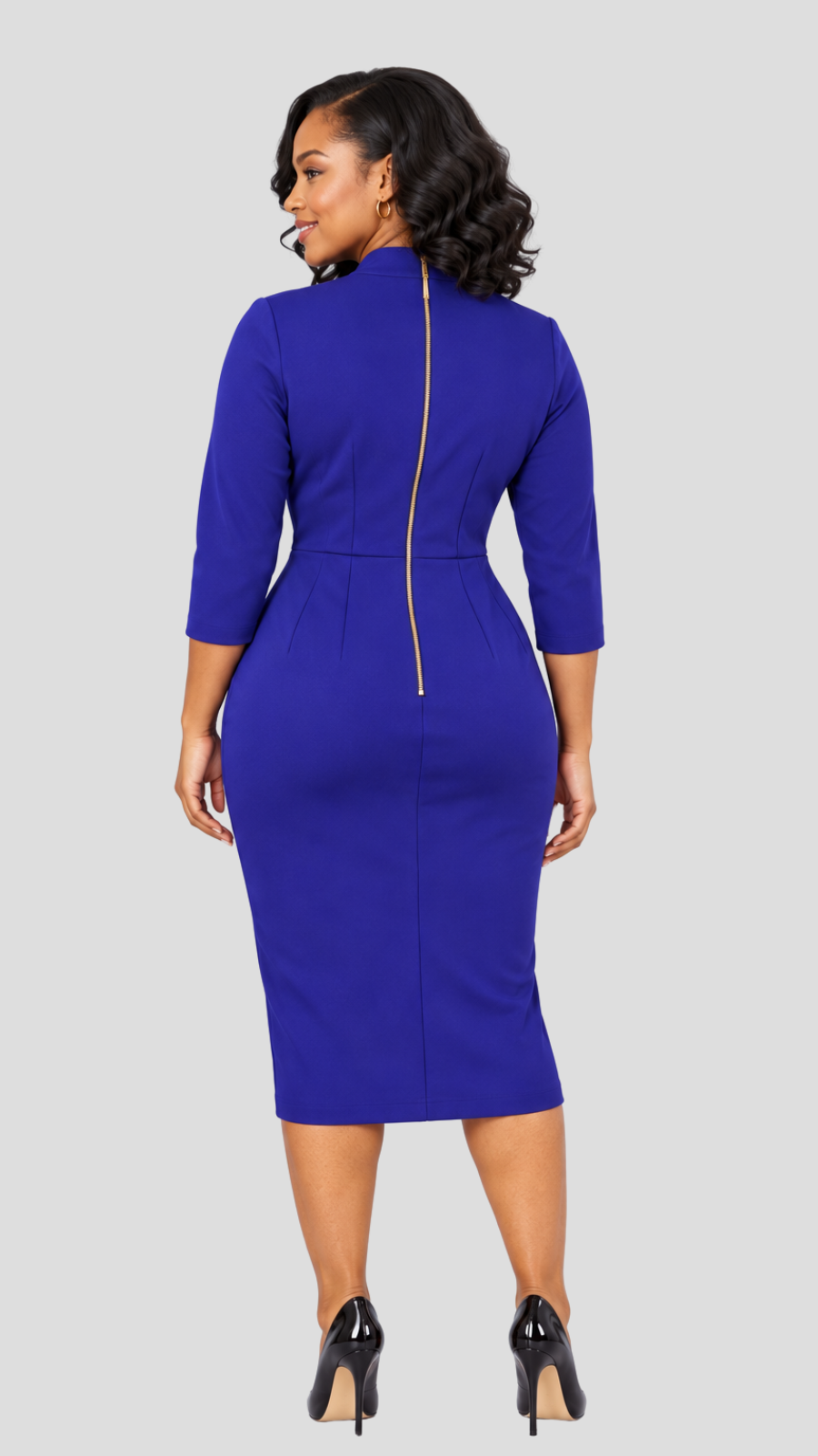 Navy Bodycon Dress