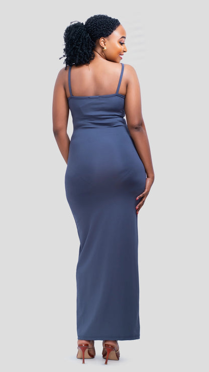 The Fashion Frenzy Luxe Bodycon - Grey