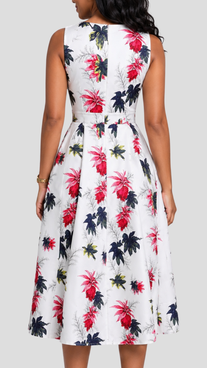 The Fashion Frenzy Aveline Garden Dress - Multi