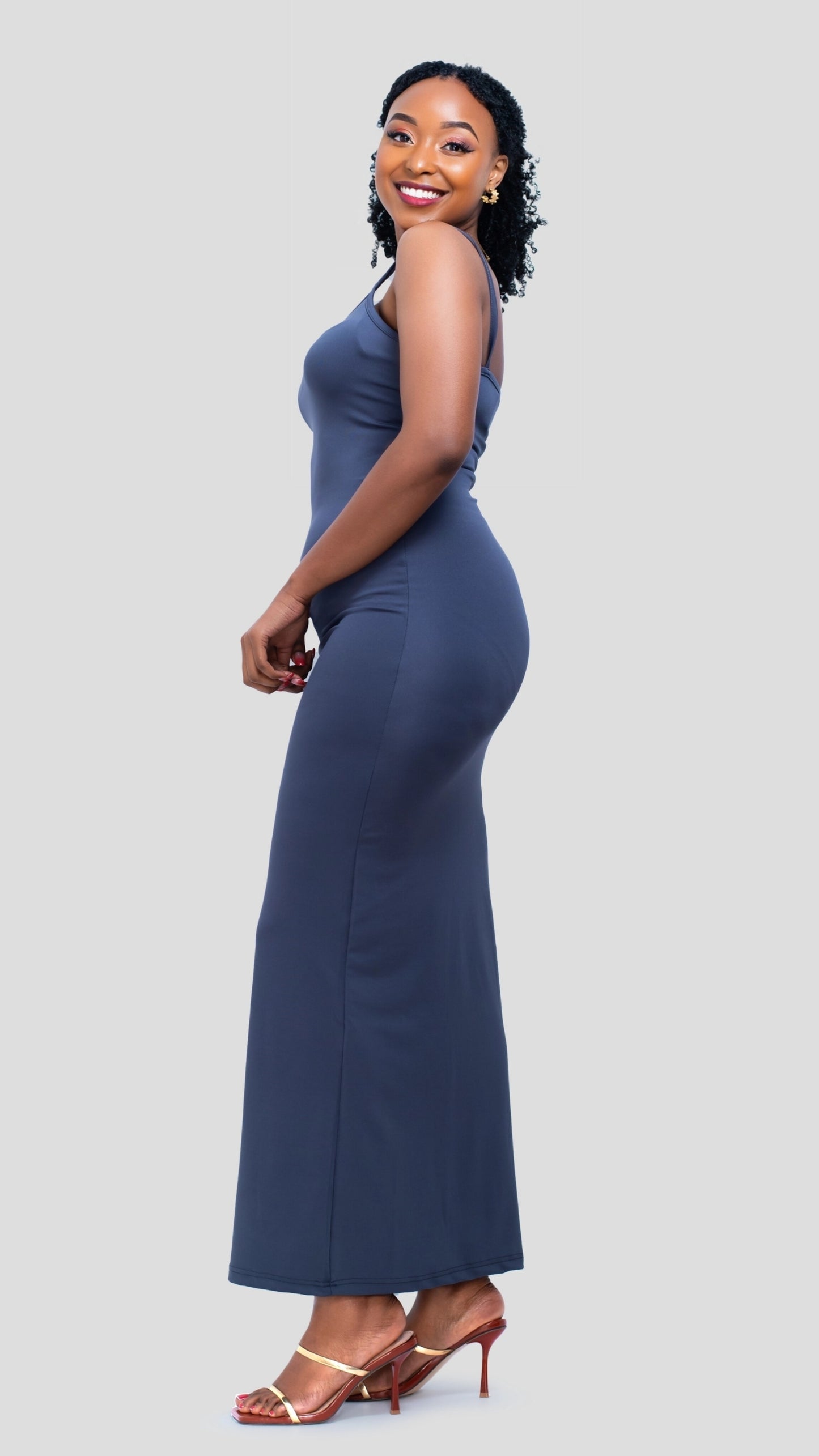 The Fashion Frenzy Luxe Bodycon - Grey