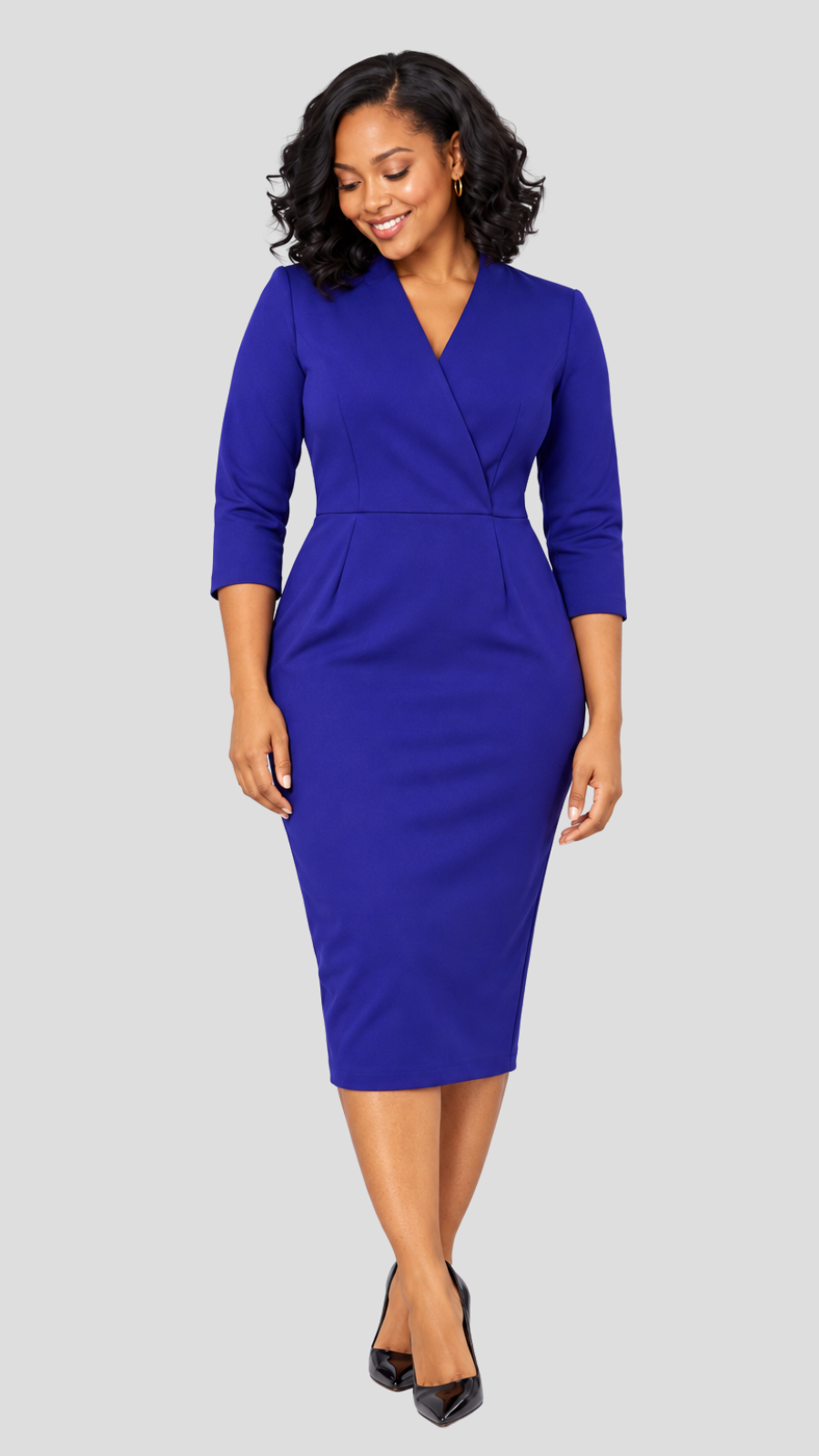 Navy Bodycon Dress